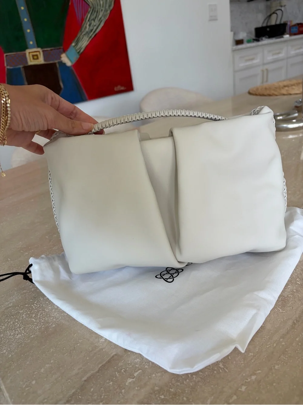 Callista Pleated Clutch